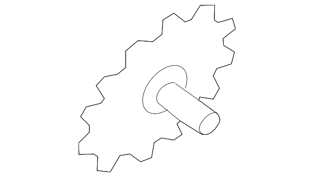 T2R5412 Деталь DOOR GLASS BOLT, LEFT