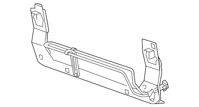 F6ZZ3D746AA Деталь POWER STEERING COOLER