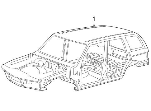 Range Rover BODY SHELL