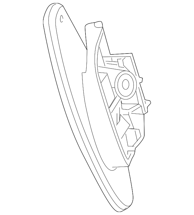 LR038916 SHIFT PADDLE, LEFT