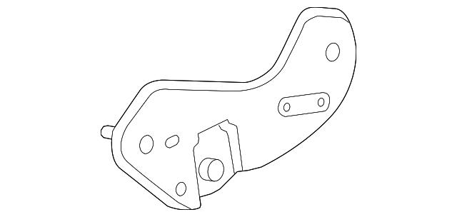2T1Z-17496-A Деталь MOUNT BRACKET, RIGHT