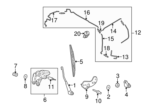 Electrical/Wipers for 2013 Ford Transit Connect #2