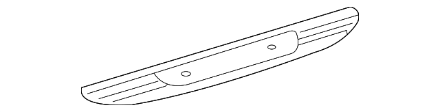 C2S51555 Деталь SILL TRIM, RIGHT