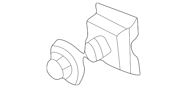 HJA6554AB Деталь BUMPER COVER GUIDE, LEFT