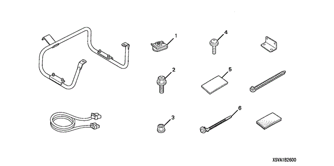 ACCESSORIES/CD CHANGER ATTACHMENT for 2011 Honda CIVIC COUPE #1
