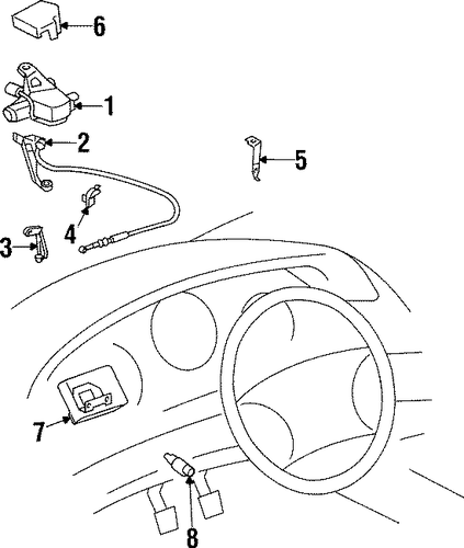 ELECTRICAL/CRUISE CONTROL SYSTEM for 1997 Toyota Supra #1
