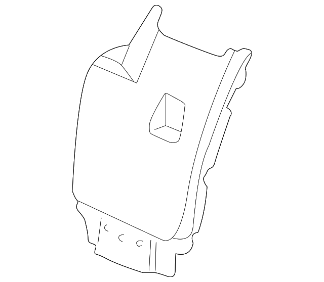 25695503 Деталь EXTENSION, LEFT