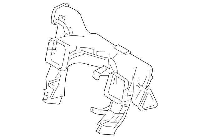 8A5Z-19B680-B Деталь AIR DISTRIBUTOR