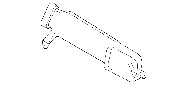 8A5Z-19B680-E Деталь OUTLET DUCT, RIGHT