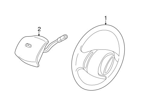 Mark LT STEERING WHEEL & TRIM
