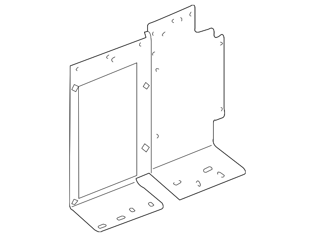 IPU500262 RECEIVER BRACKET ASSY
