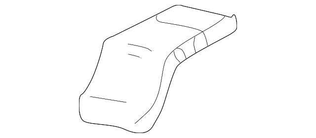 2W4Z54465A56AA Деталь EXTENSION, RIGHT