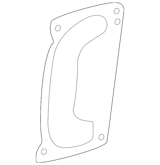 31405627 Деталь BRACKET GASKET