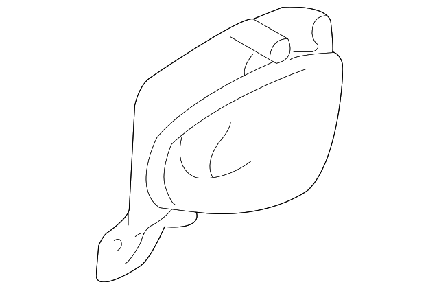 22657425 Деталь HANDLE, INSIDE, LEFT