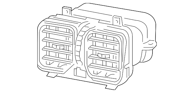 92084219 Деталь CENTER GRILLE