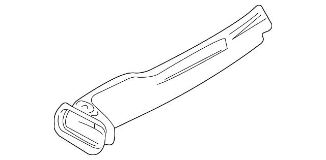 92084217 Деталь REAR DUCT