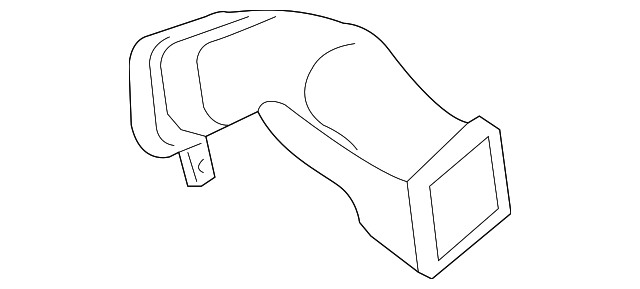 92084215 Деталь OUTER DUCT, LEFT
