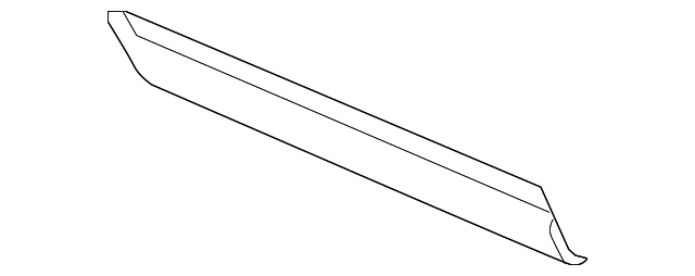 FB5Z-7820878-AB Деталь LOWER MOLDING, RIGHT