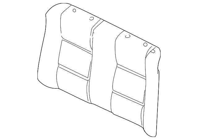 4803367 Деталь SEAT BACK PAD