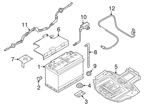 Battery for 2016 Audi Q5 #0