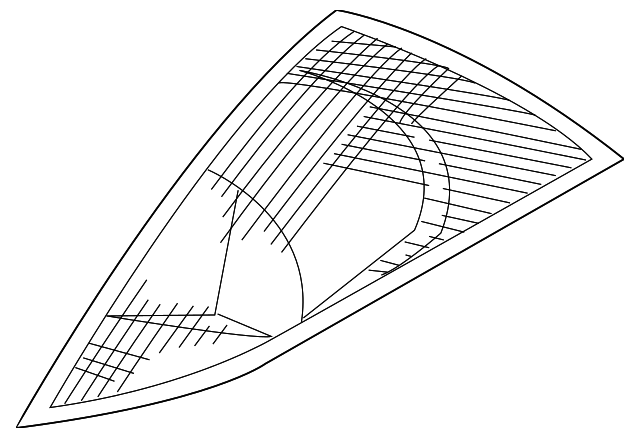6S4Z-13405-AA Деталь TAIL LAMP ASSY, LEFT