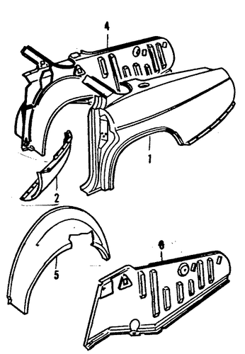XJ6 QUARTER PANEL