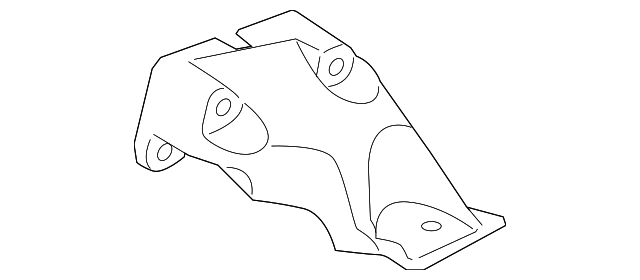 KKU500880 Деталь BRACKET, LEFT