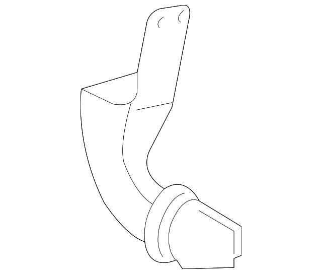 JMP000010 Деталь BLOWER COVER DRAIN HOSE, LEFT