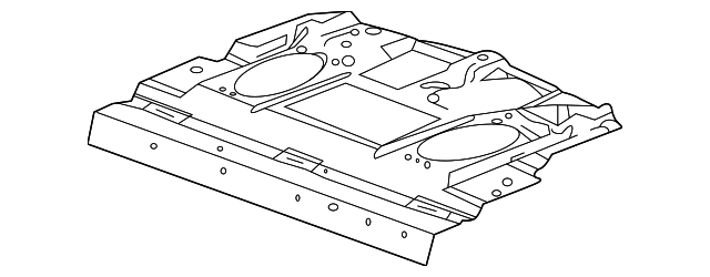 13349252 Деталь PKG TRAY PANEL