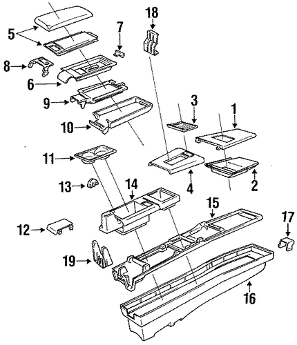 Sable CENTER CONSOLE