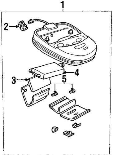 Continental OVERHEAD CONSOLE