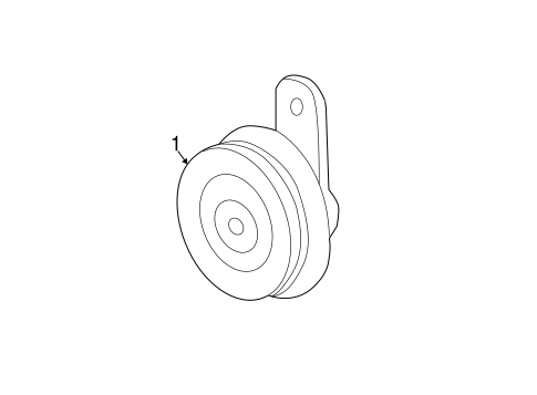 ELECTRICAL/HORN for 2015 Scion tC #1