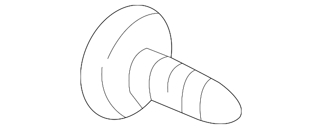 11519156 Деталь BELT W'STRIP BOLT, LEFT