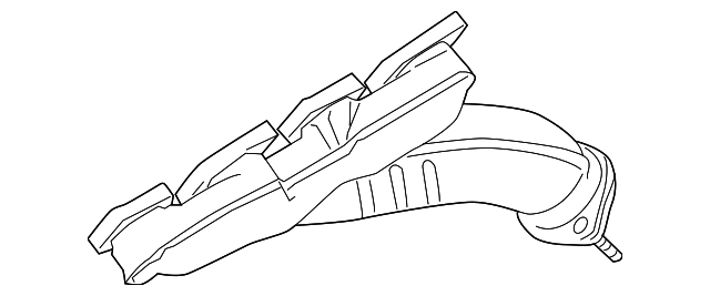 LKC000460 Деталь EXHAUST MANIFOLD, LEFT