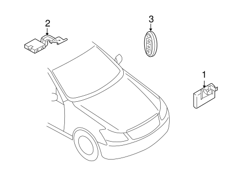 Electrical Components for 2006 Infiniti M35 #0