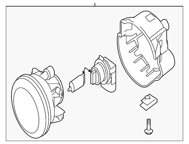 32008666 Деталь FOG LAMP ASSY