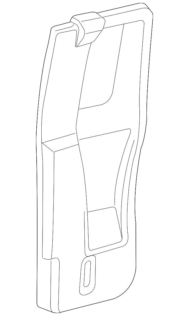 XL5Z1327406BAD Деталь DOOR TRIM PANEL, RIGHT