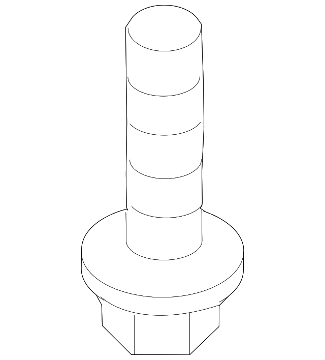 -W500126-S309 LOWER CNTRL ARM MOUNT BOLT, LEFT