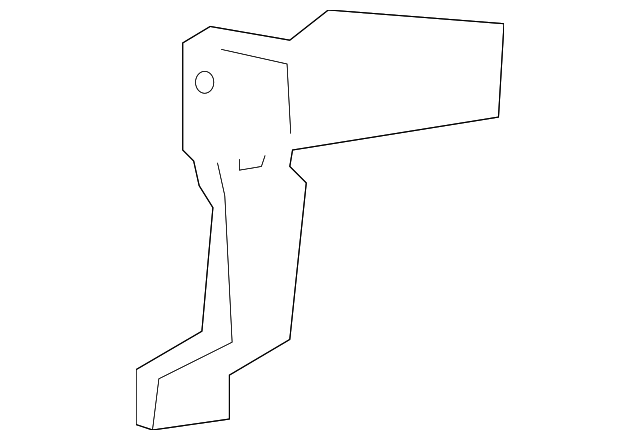 YF1Z16A556AA Деталь FENDER LINER LOWER COVER