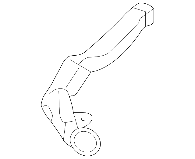 10345203 Деталь DEFROSTER DUCT, LEFT