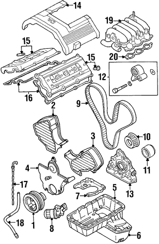Tensioner - Honda (8-97136-256-1) Tensioner - Honda (8-97136-256-1)