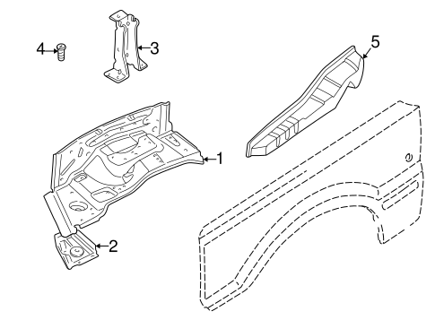 Range Rover STRUCTURAL COMPONENTS & RAILS