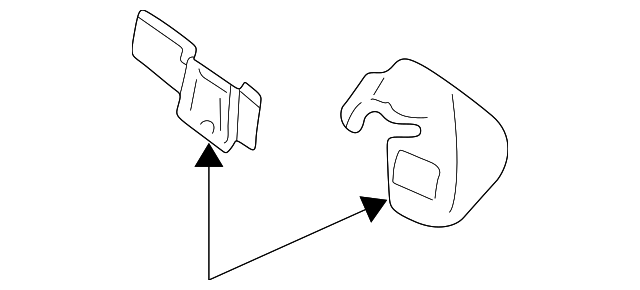 2L7Z-16B487-AA Деталь MOTOR, RIGHT