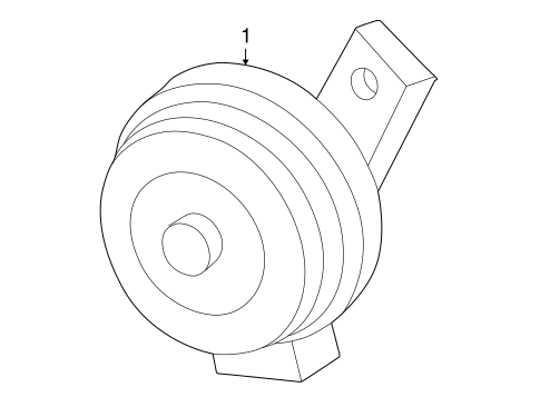 Electrical/Horn for 2002 Ford Excursion #1