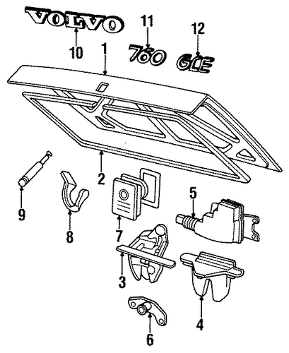 760 LID & COMPONENTS
