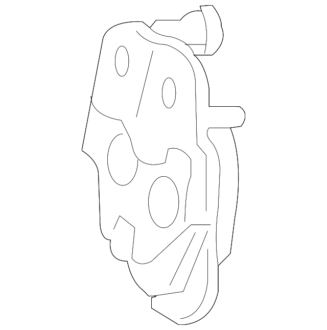 997-521-651-00 LOCK, LEFT