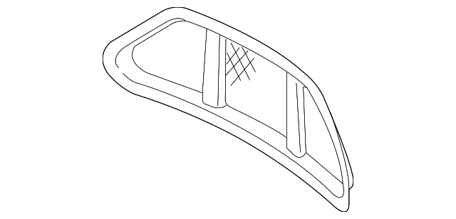 997-521-330-00-01C SEAT BELT TRIM, LEFT