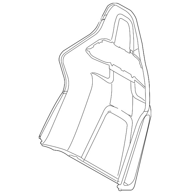 997-521-271-00 SEAT BACK FRAME, LEFT