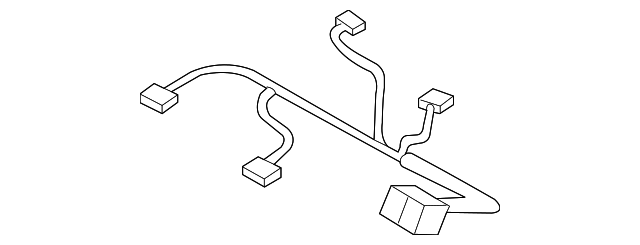 997-612-688-11 OCCUPANT MODULE HARNESS