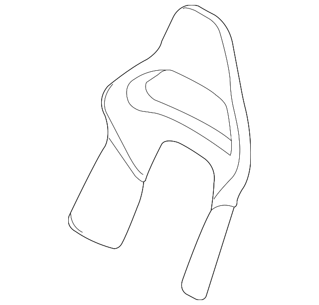 997-521-388-00-8G1 SEAT BACK COVER, LEFT